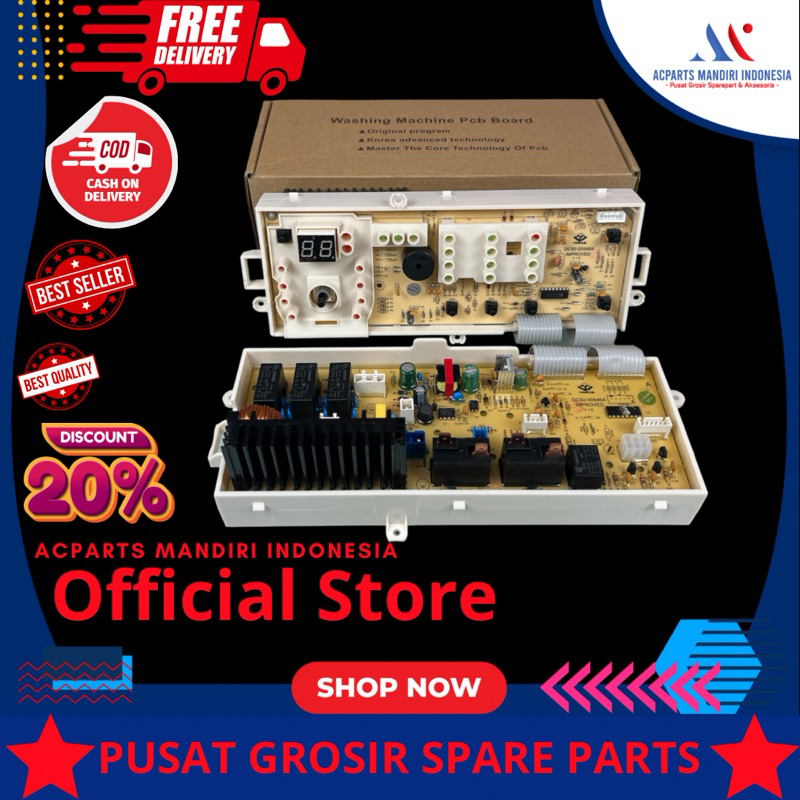 SAMSUNG 7.0kg WF0702NCE ( WF0702NCE/XSE ), Modul pcb mesin cuci Front loading