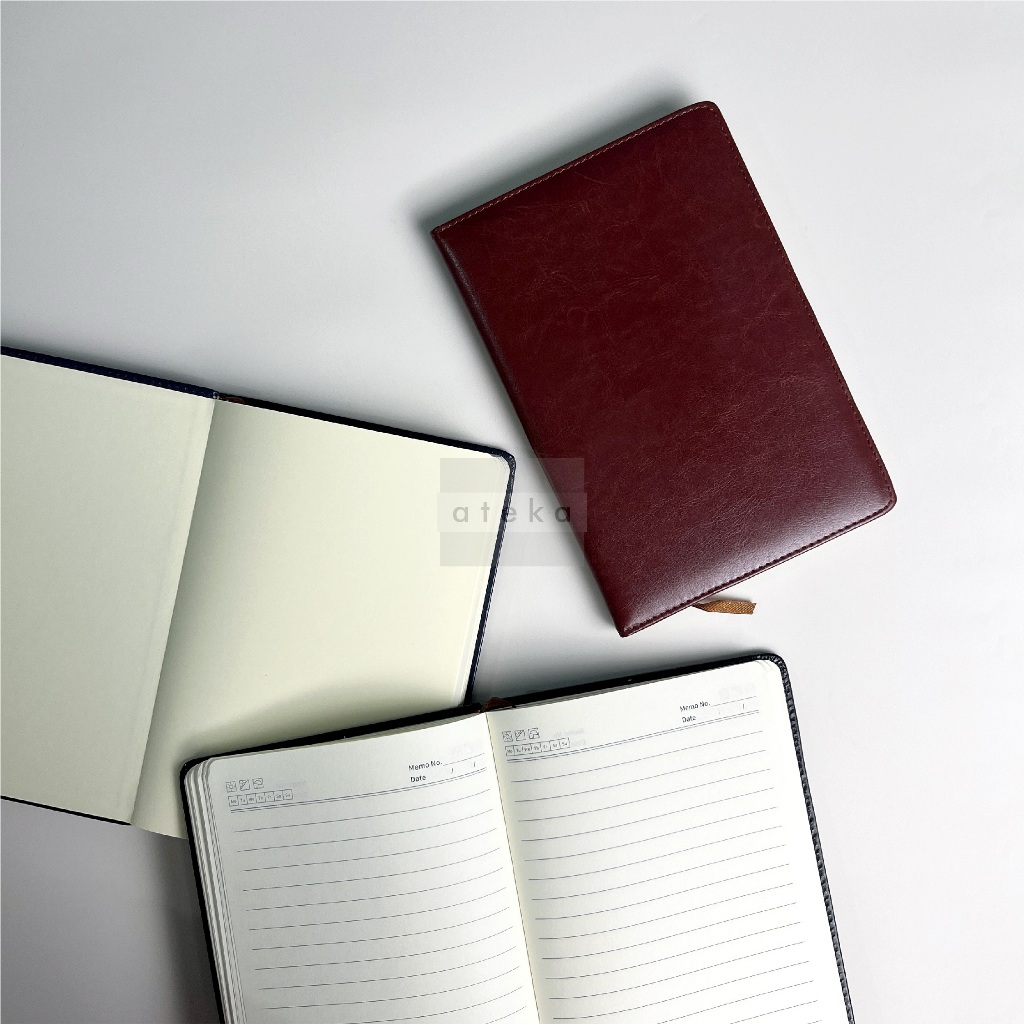 

Notebook Kulit A5 Polos (Leather/Kulit Sintesis) | Buku Catatan Harian | Souvenir Notebook