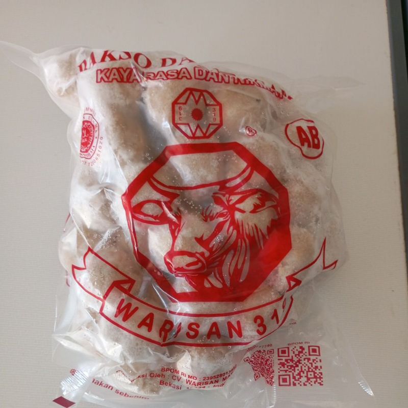 

Bakso Warisan 500 gr (Isi 50)