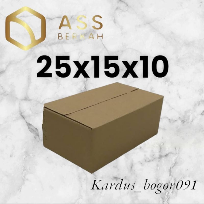 

kardus box packing 25×15×10
