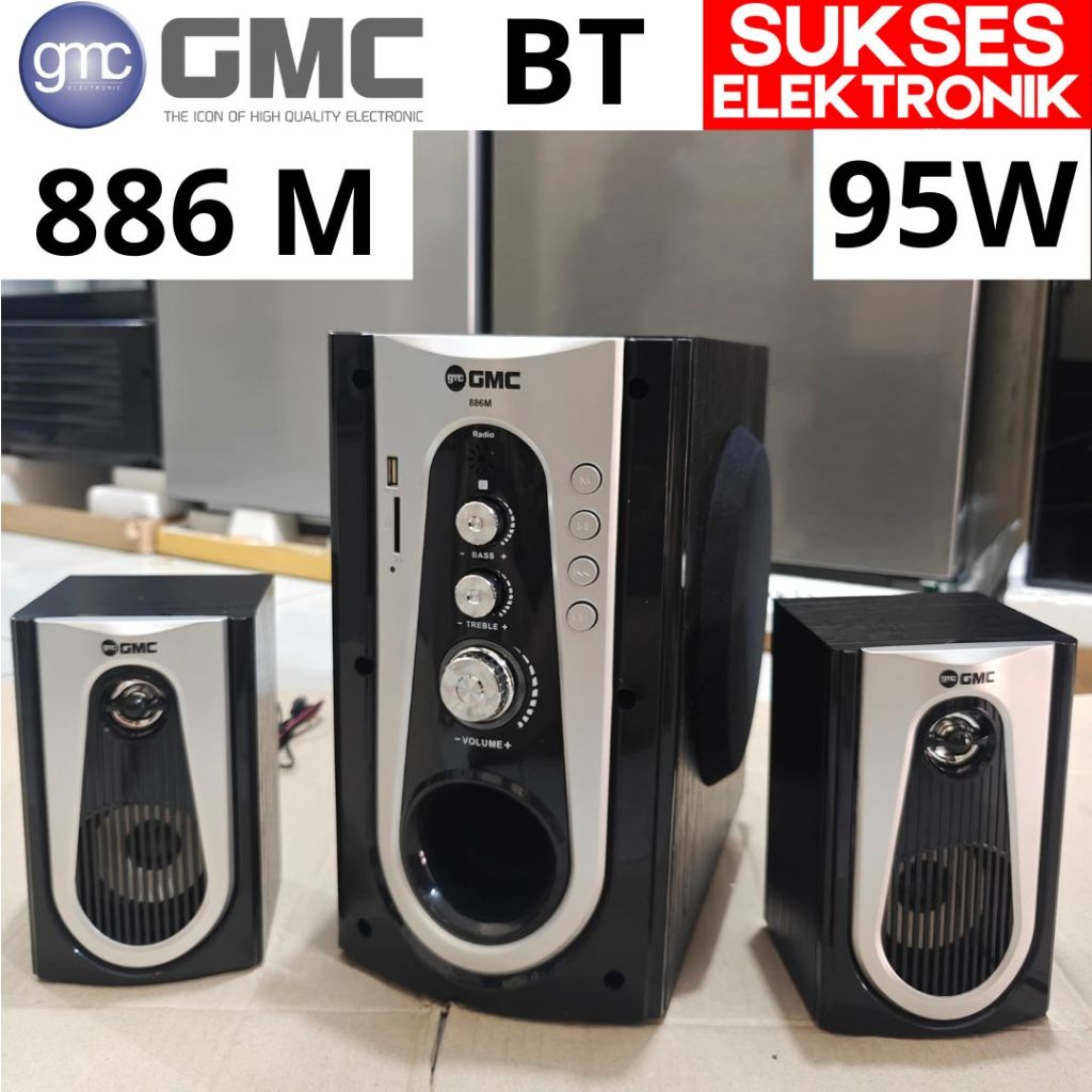 SPEAKER GMC 886 M BLUETOOTH BT MEMORY USB BT SALON AKTIF