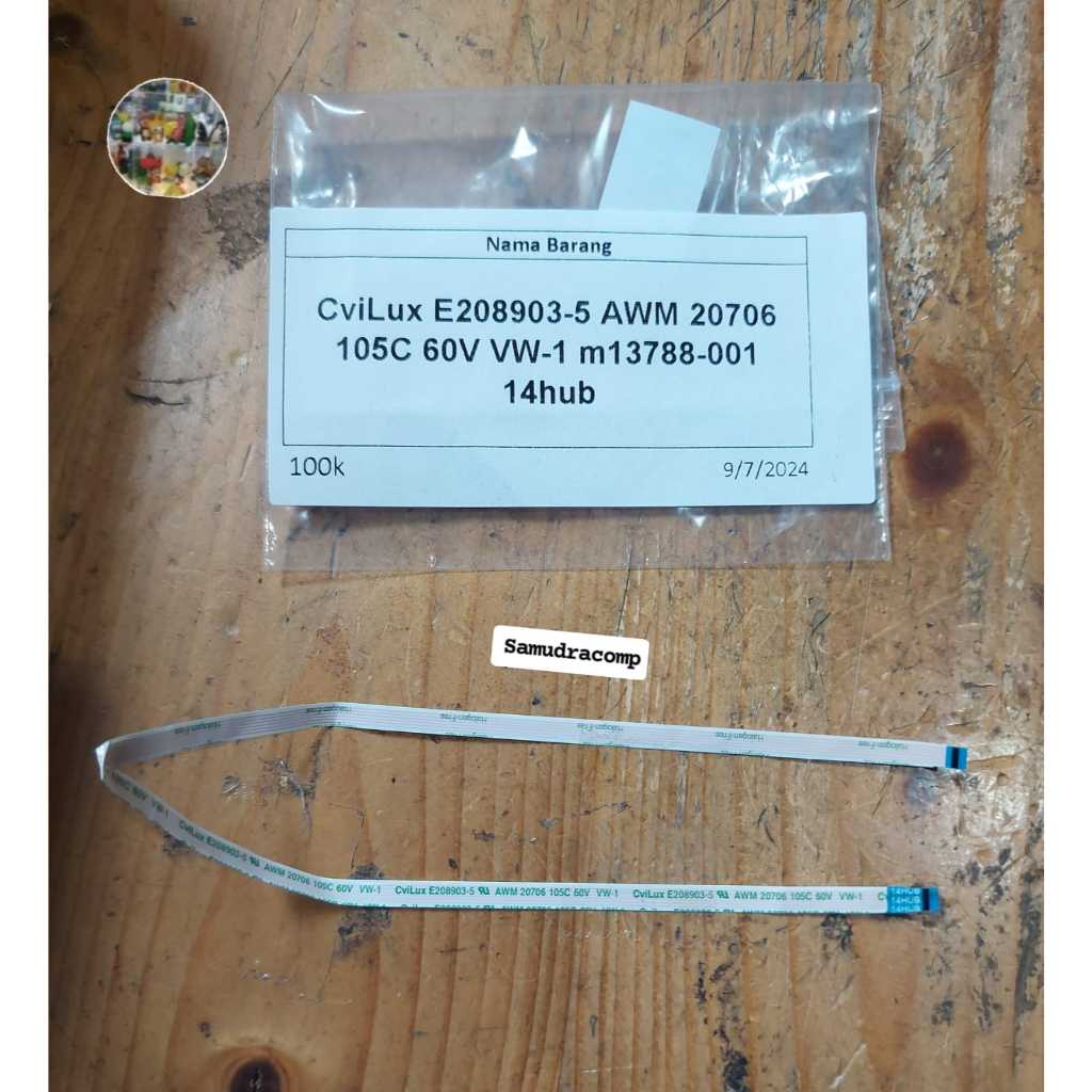 CviLux E208903-5 AWM 20706 105C 60V WV-1 M13788-001 14hub