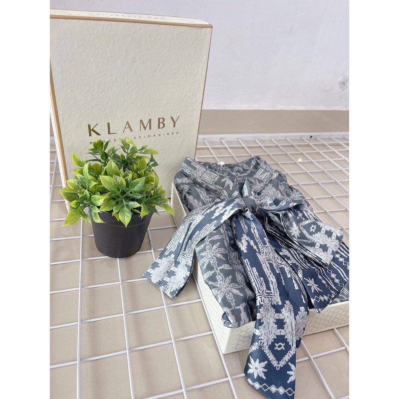 DRESS SILK MOTIF TAPIS PREMIUM BY ORIGINAL KLAMBY FREE HARD BOX/ GAMIS KLAMBY MOTIF FREE HARDBOX GIF