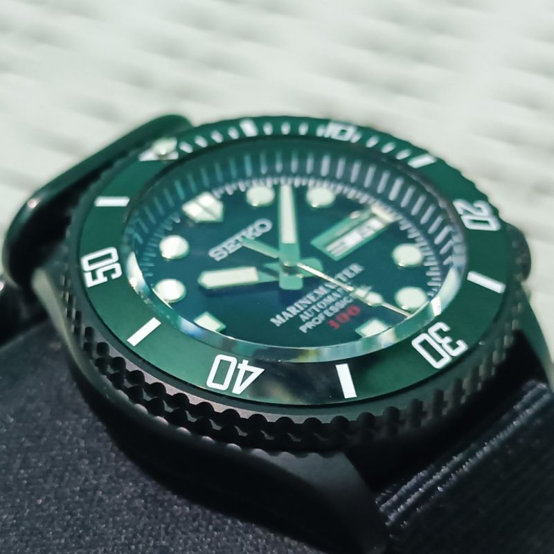 Seiko Mod mm300 black dial