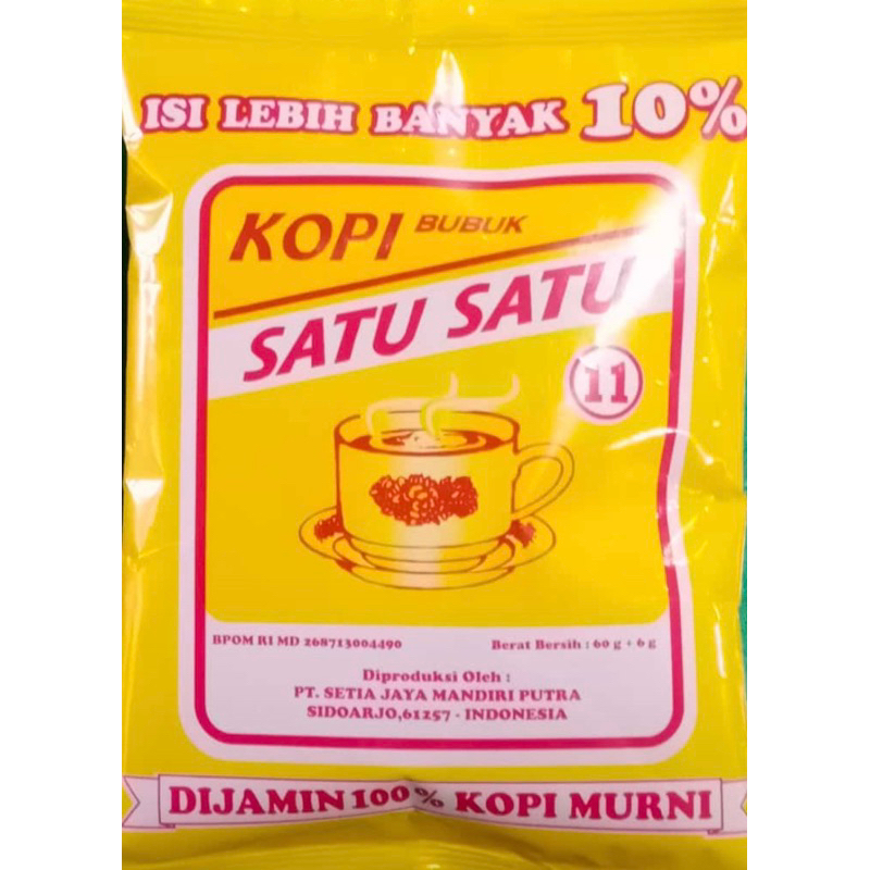 

kopi satu satu 66g bubuk