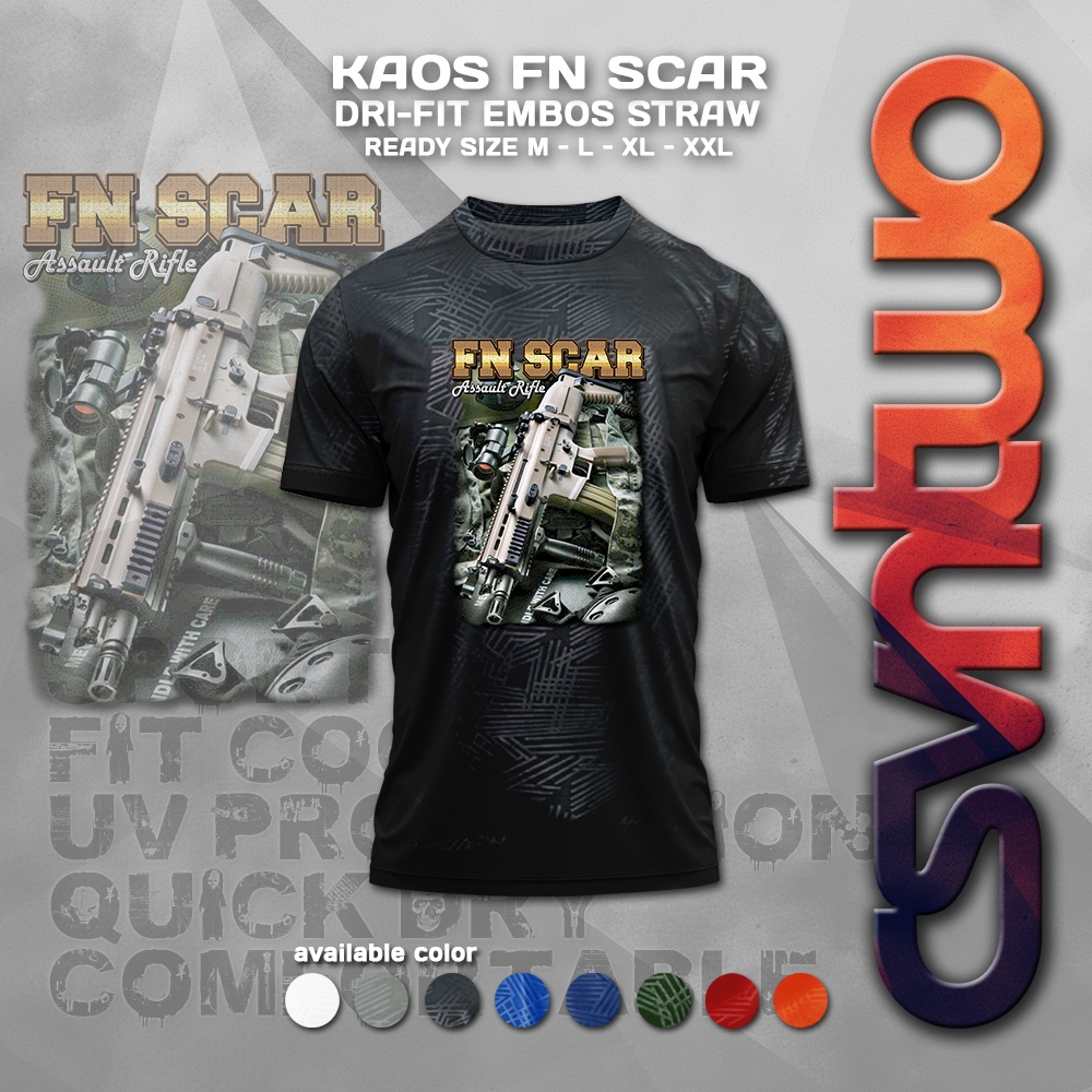 KAOS DRYFIT EMBOS ARMY / KAOS FN SCAR / KAOS FN SCAR 2  / KAOS COLT M4 A1 / KAOS DRYFIT ARMY