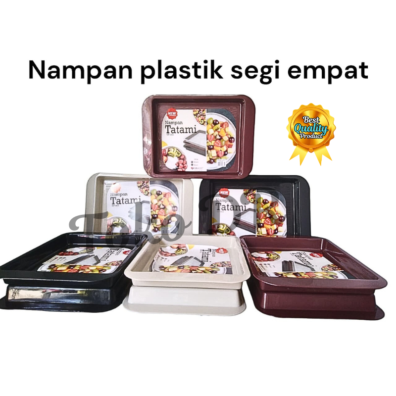 Nampan plastik segi empat Tatami NP-003 / GBU / Plastik