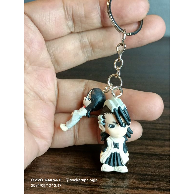 gantungan kunci bleach keychain