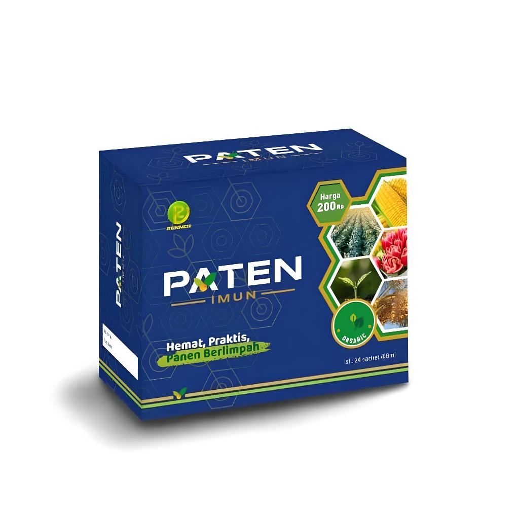 PUPUK PATEN BIRU / PUPUK ORGANIK CAIR PATEN IMUN 1 BOX ISI 24 SACHET ORIGINAL