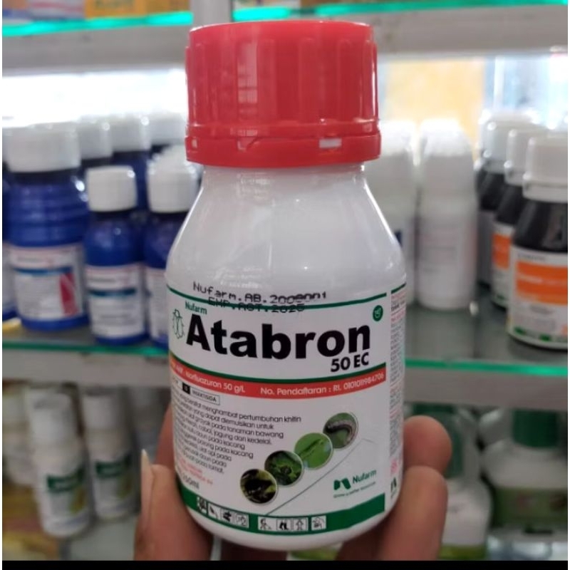 Atabron 50EC 250 ml insektisida obat hama ulat belakang serang walang