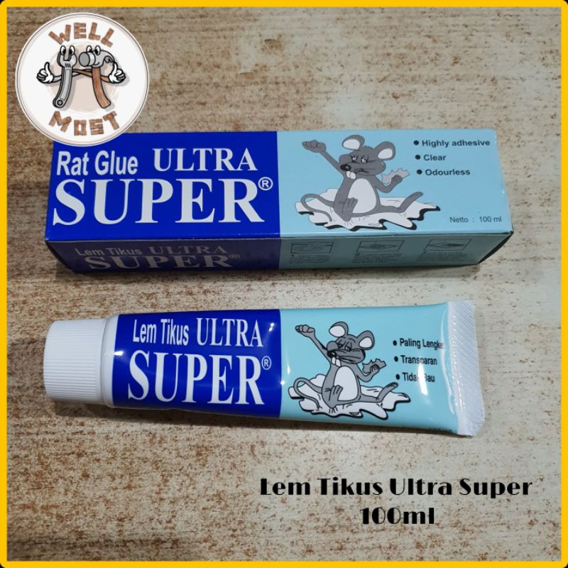

LEM TIKUS ULTRA SUPER 100 ML | LEM PEREKAT PERANGKAP TIKUS