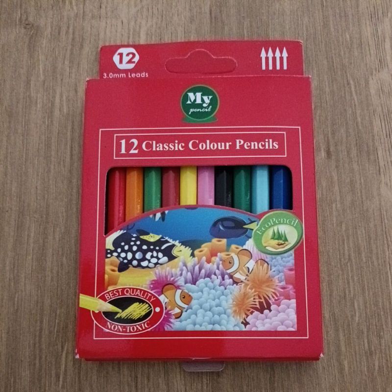 

Pensil warna 12 warna 12 warna