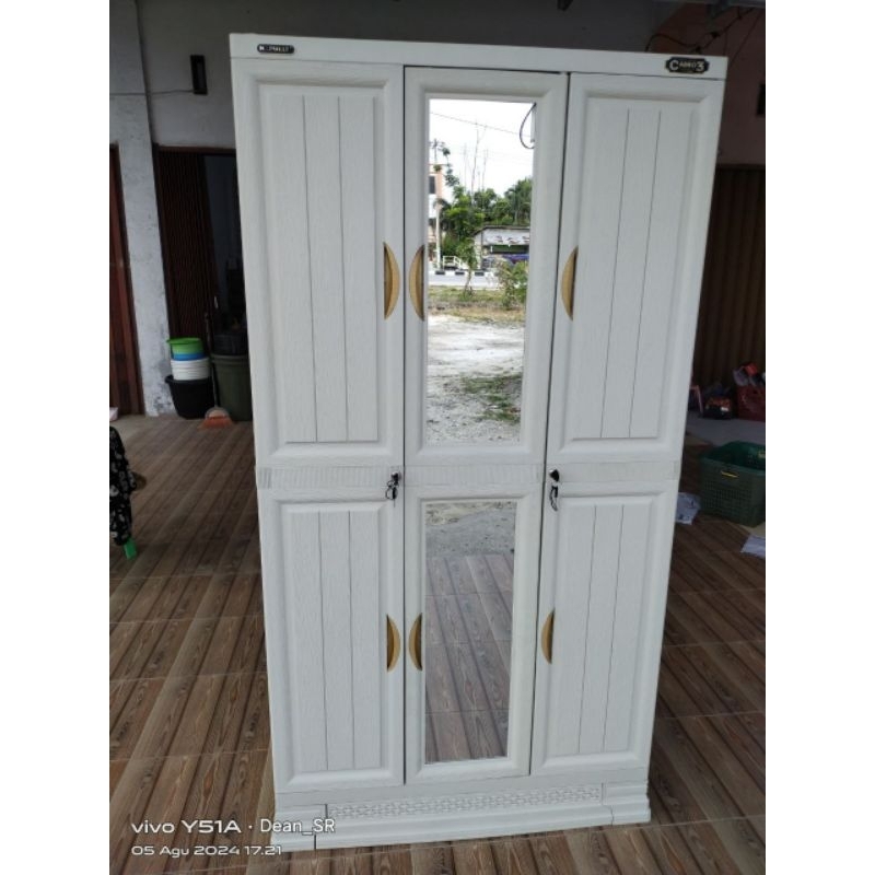 Khusus Pekanbaru Free Rakit- Lemari Plastik Cabro 388