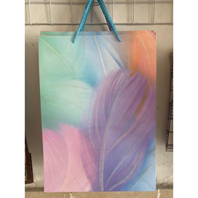 

Paperbag/Kantong kertas Glitter 30x41,5x12cm tebal