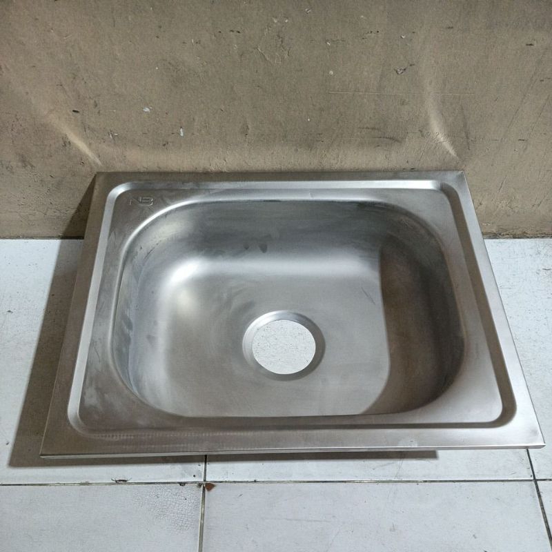 Bak Cuci Piring Kitchen Sink 1 Lubang Stainless