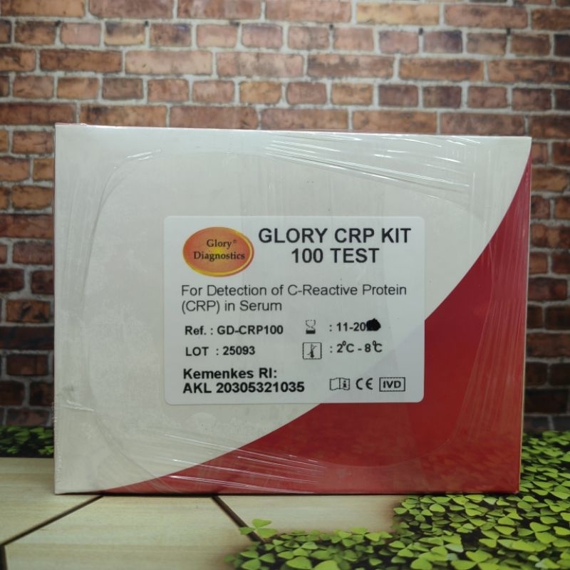 CRP LATEX GLORY 100 TEST | CRP LATEX KIT 100 TES GLORY ORIGINAL