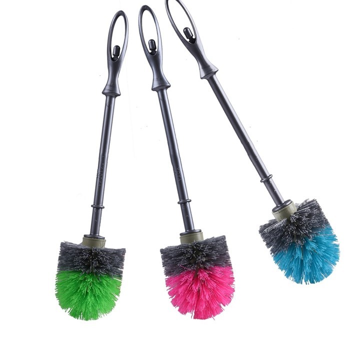 Sikat wc dengan dudukan bulat