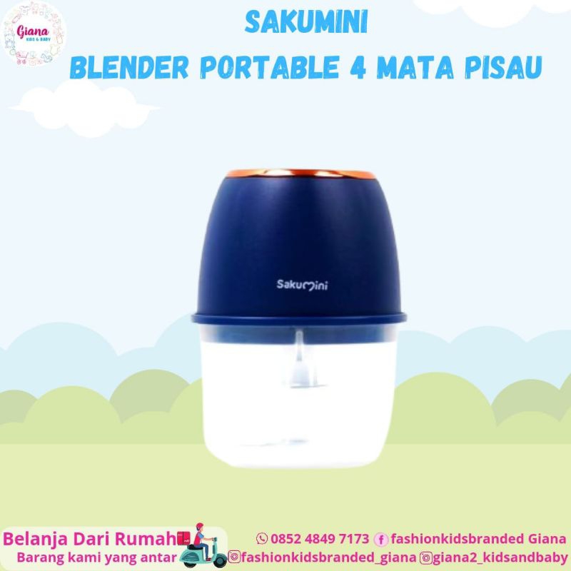 Sakumini - Mini Electric Food Processor