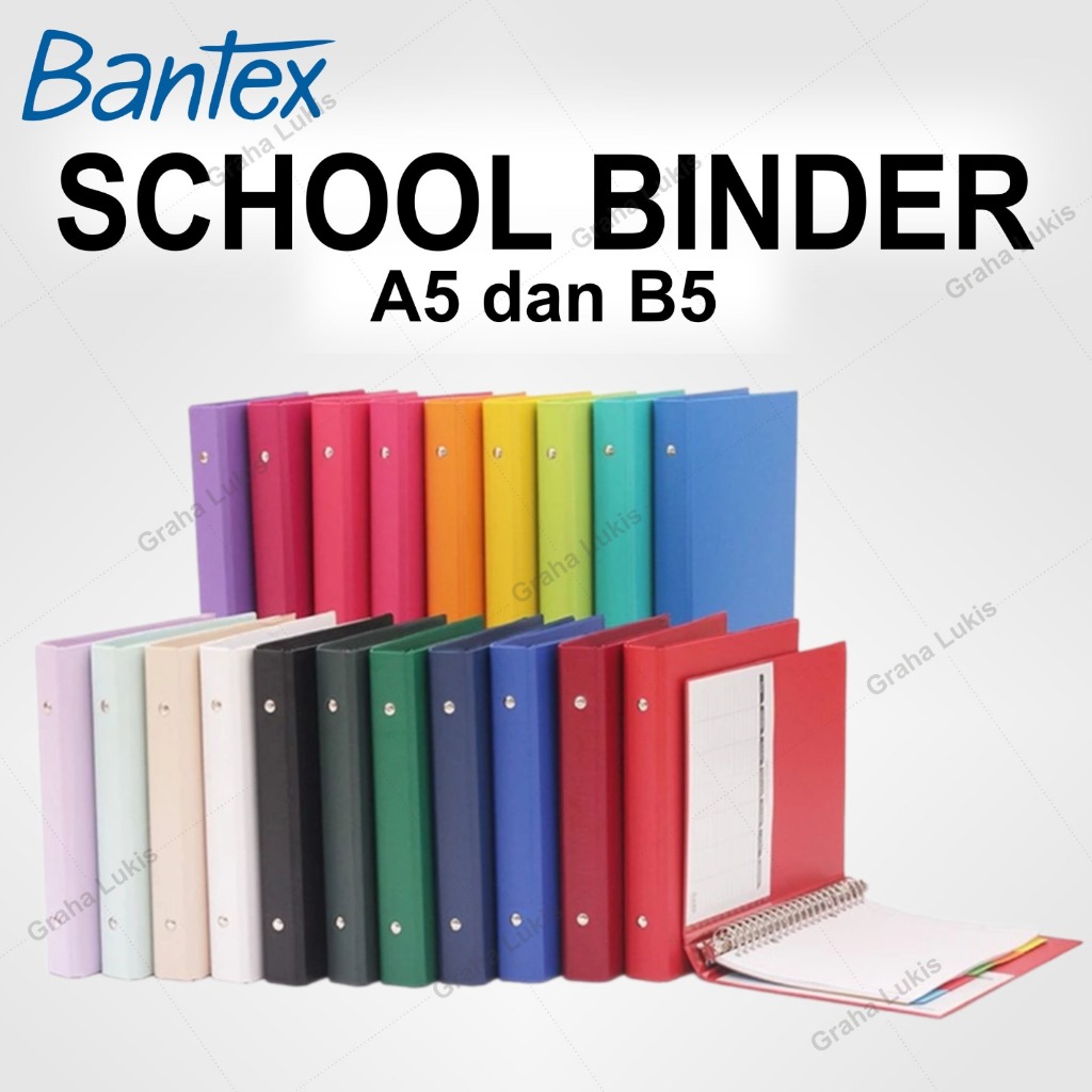 

Bantex School Binder A5 dan B5