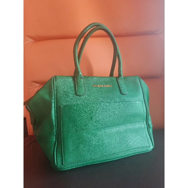 Handbag Patrice breal warna hijau