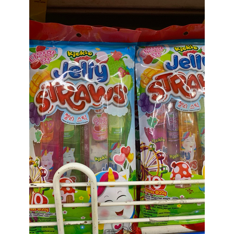 

KIOKIO JELLY STRAW 10x20gr