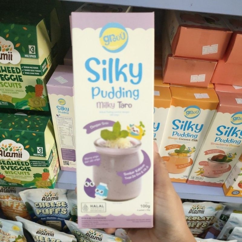 

grouu silky pudding