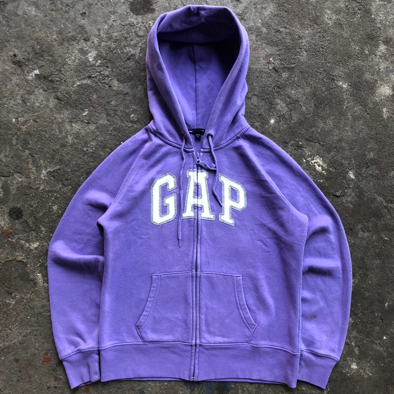 HOODIE ZIPPER GAP PURPLE