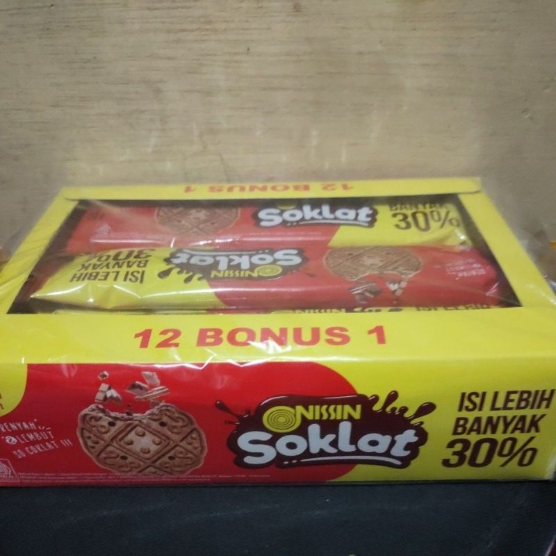 

Nissin soklat 1box isi 12pcs@40gr