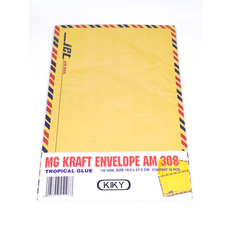 

DM- Kiky Amplop Coklat Lem 310 125 LEM