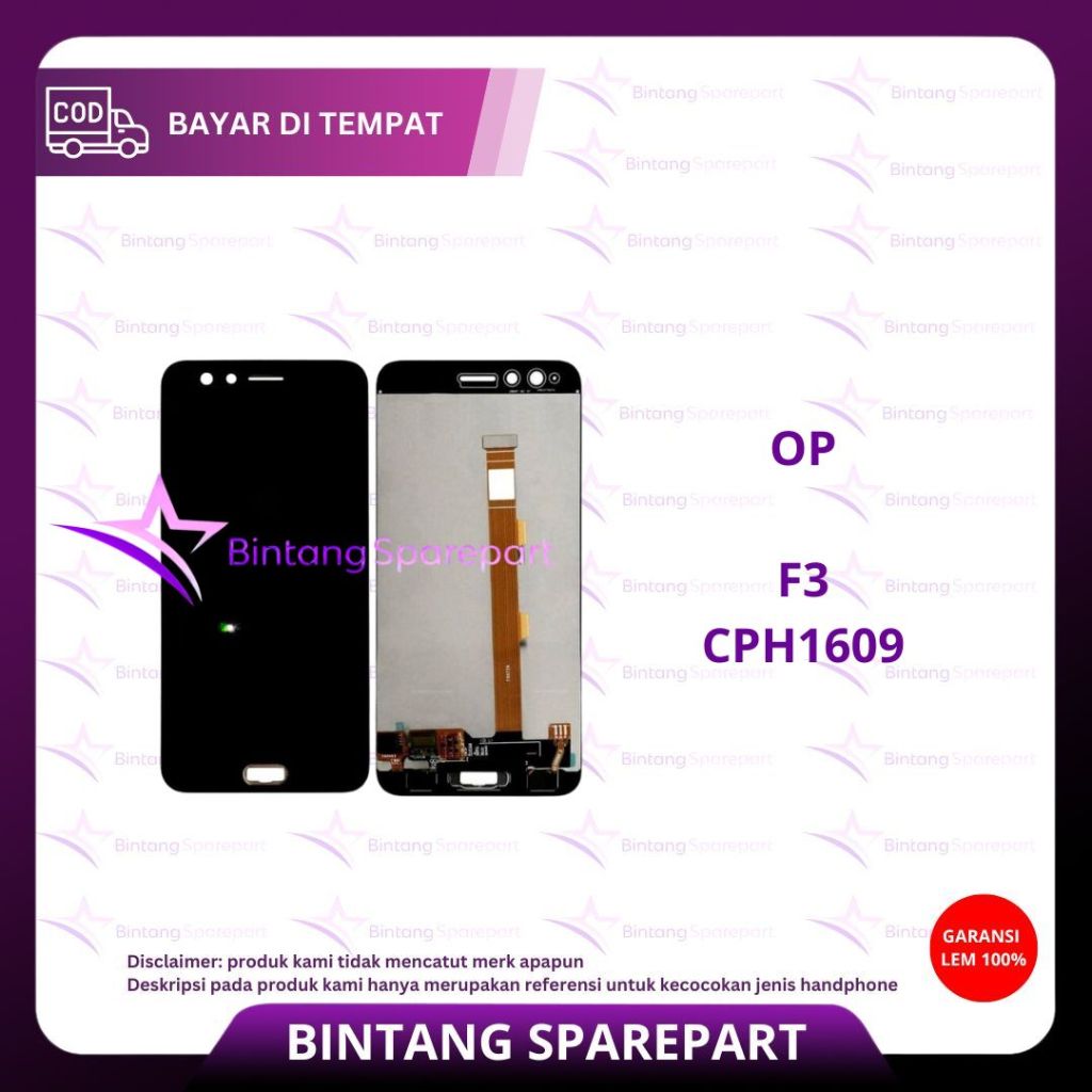 LCD TOUCHSCREEN OPPO F3 / CPH1609