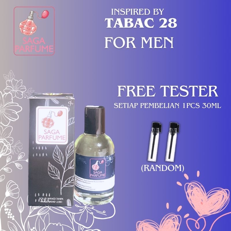 Saga Parfum - Tabac 28 for Men