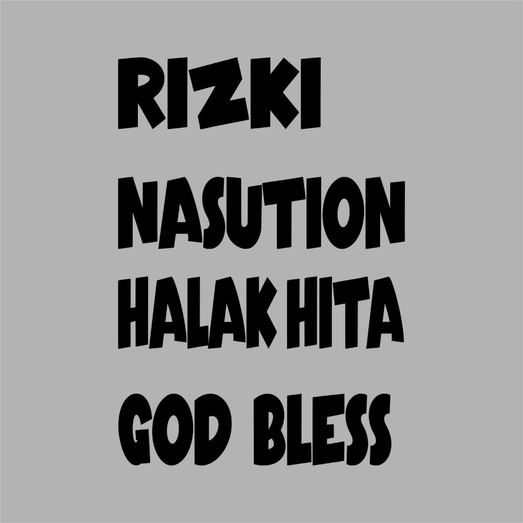 

COSTUM CUTTING STICKER NAMA STIKER MOBIL KEREN