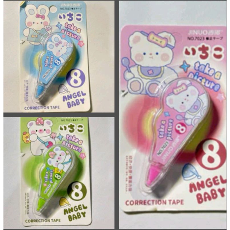 

Tipe X kertas correction tape 8m penghapus pena karakter