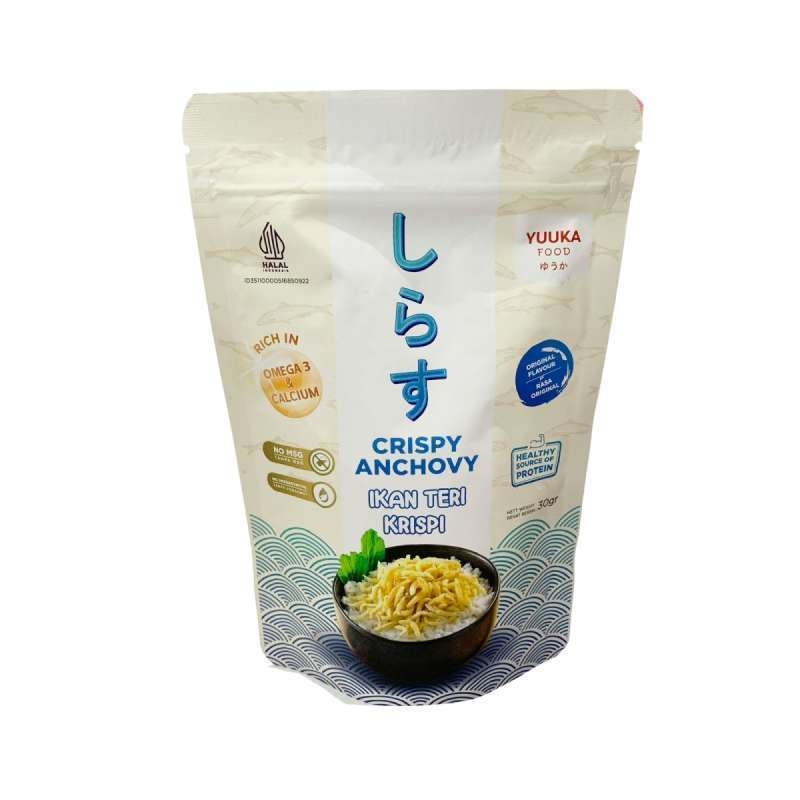 

Forcysn Yuuka Food Teri Krispi - Snack Camilan Mpasi Anak