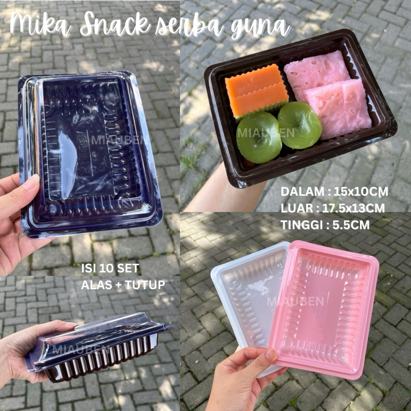 (10set) Mika brownies mika snack kecil kotak brownies small