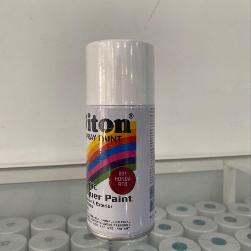 Cat Semprot Diton 801 Honda Red 300 ml / Pilok Pilox Candy Merah