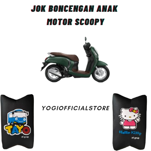 JOK BONCENGAN ANAK/AKSESORIS SEPEDA MOTOR UNTUK MOTOR SCOOPY
