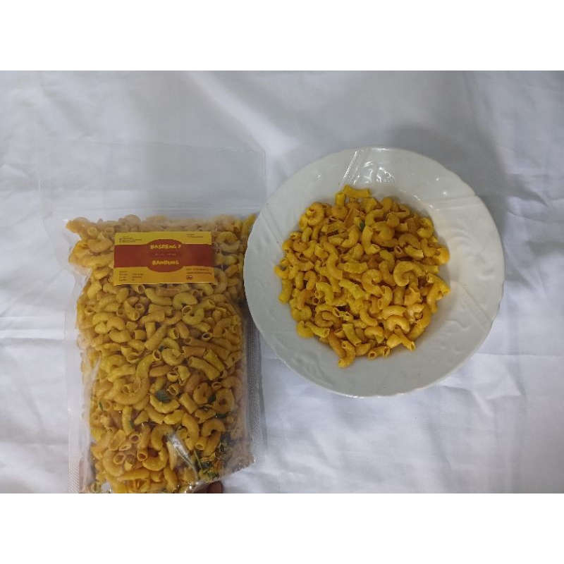 

Makaroni Kering Asin Pedas Daun Jeruk 500gr Basreng7