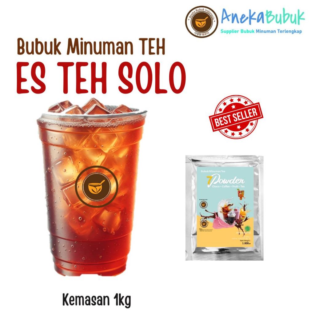 

Bubuk ES TEH SOLO 1Kg - Bubuk Minuman Rasa ES TEH SOLO 1Kg - ES TEH SOLO Bubuk - Powder Es Teh