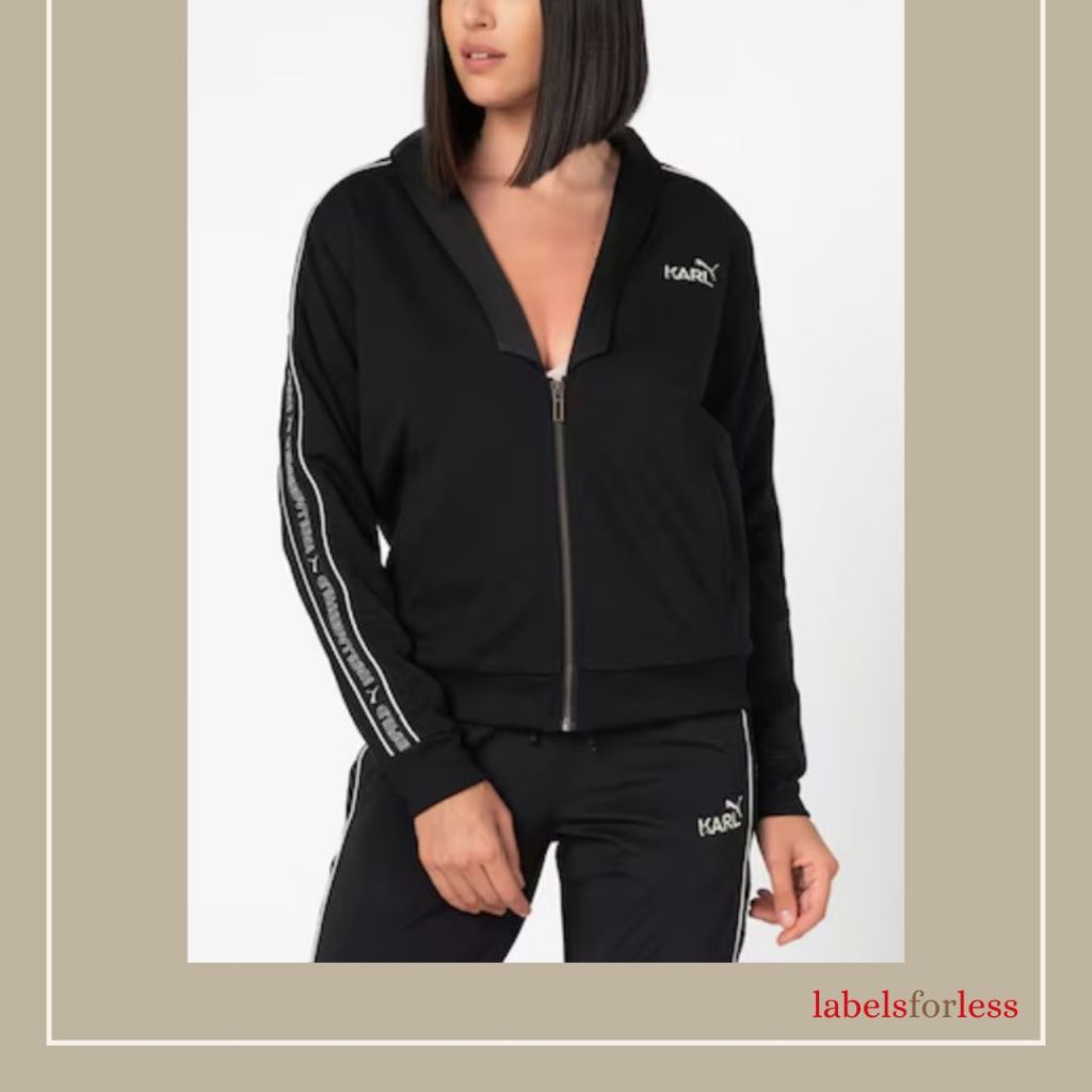 Puma X Karl Logo Tape Track Jacket