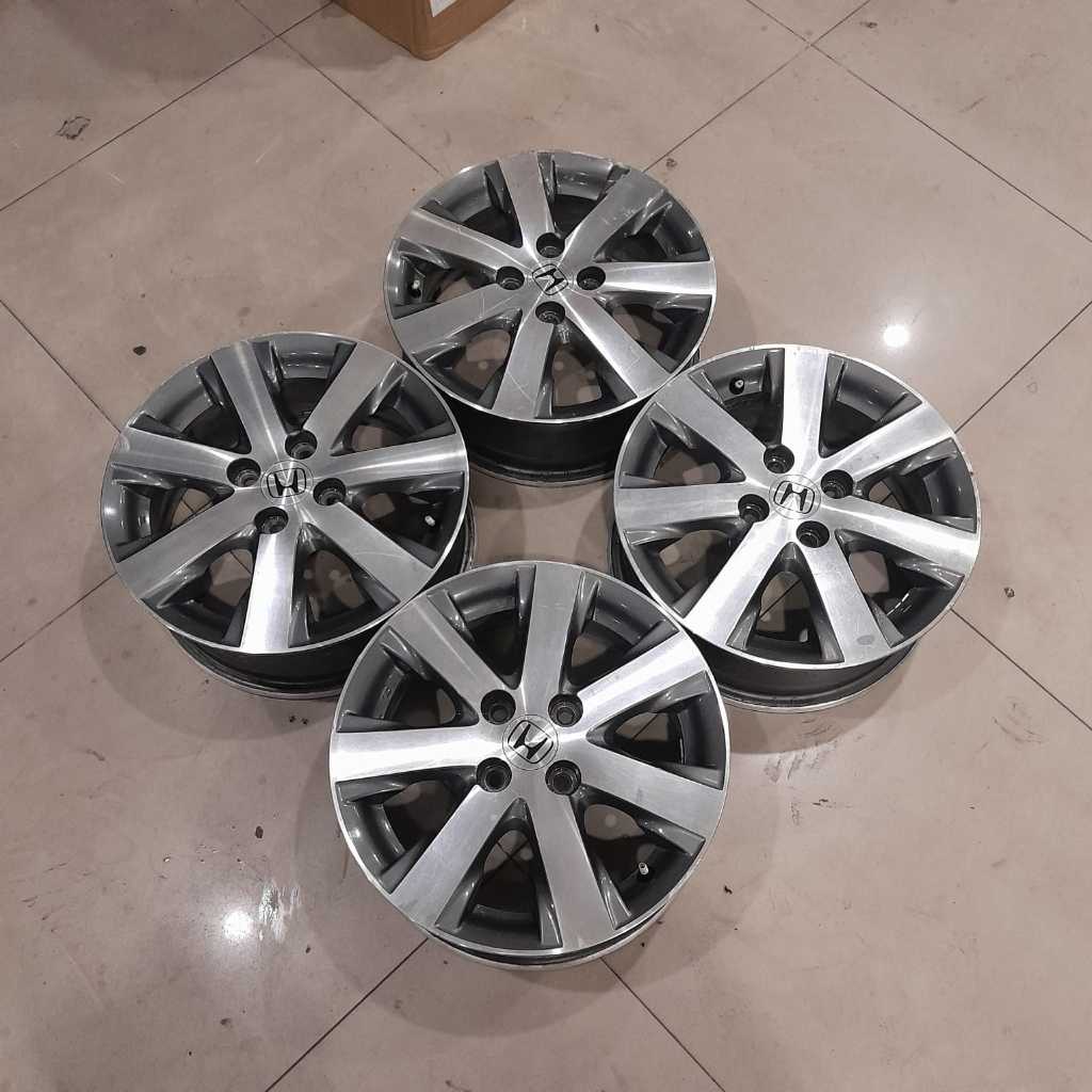 Velg Mobil Bekas Original Honda Freed Ring 15 Lebar 5,5 Et45 Pcd 4x100