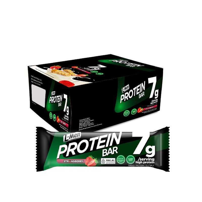 

L Men Protein Bar Strong Berry 20 gr