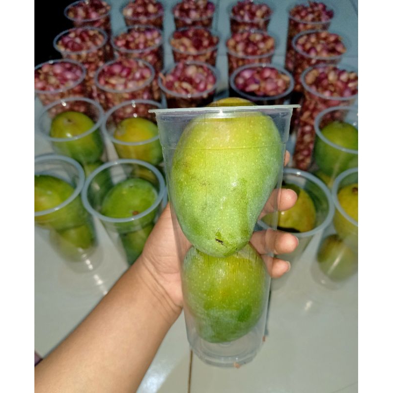 

Mangga Paket 5 ribu isi 2mangga di cup harga sudah termasuk pajak sudah termasuk biaya admin sudah termasuk biaya pelayanan dari shopee