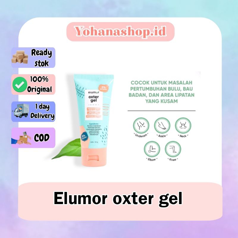 ELUMOR OXTER CREAM NEW FORMULA 30G