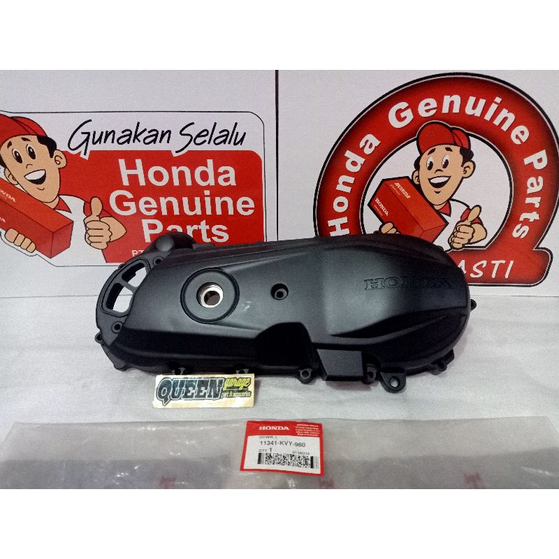 Cover L Crank Case/Bak Cvt Honda Beat Scoopy Karbu 11341KVY960