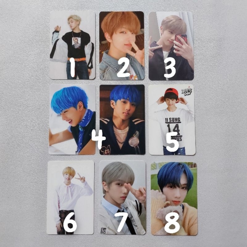 ready photocard nct jisung fanparty 2018 hot summer ar ticket sanrio glass cup we young sticker sm r