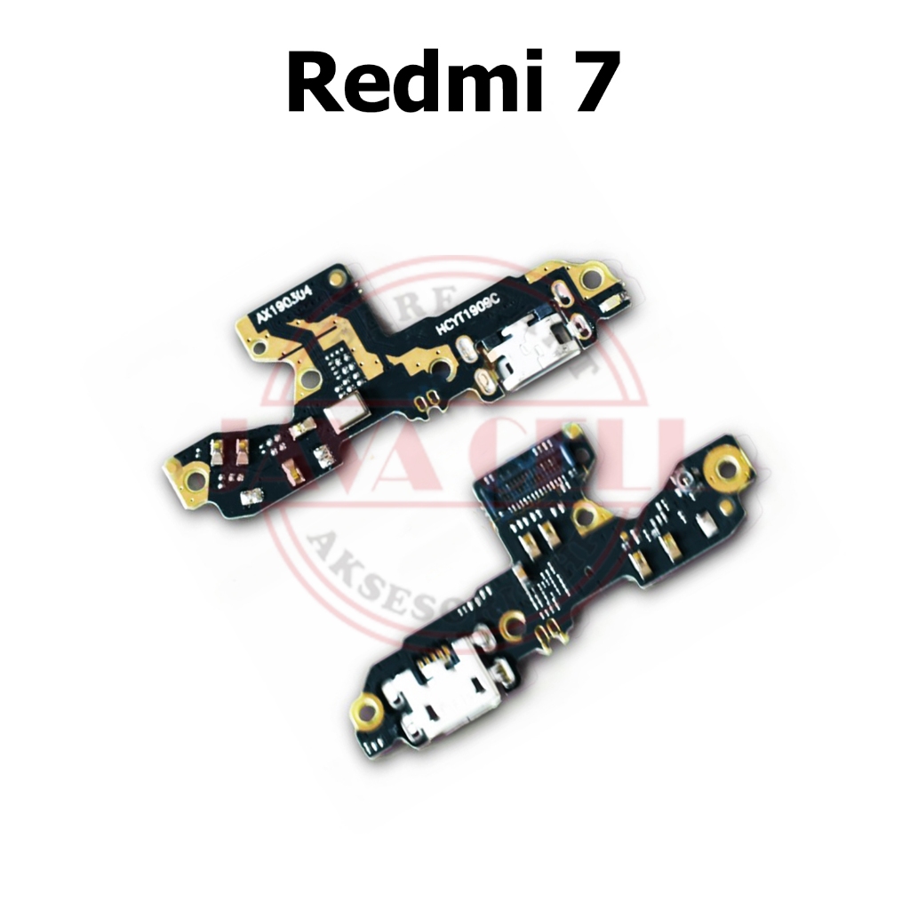 Flexible Konektor Charger + Mic Xiaomi Redmi 7 Original