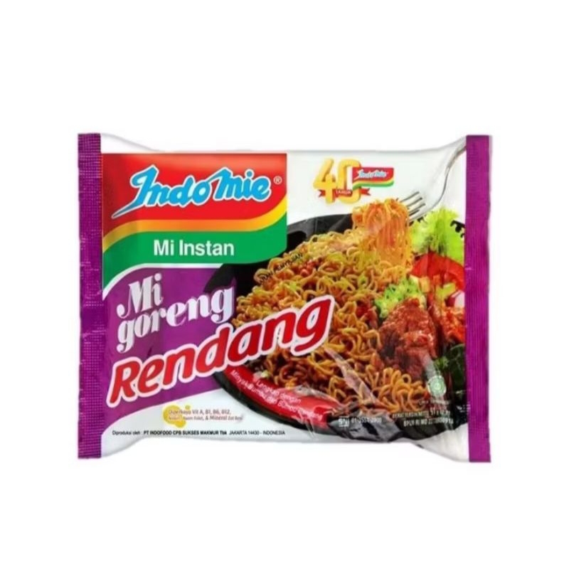 

Indomie mi goreng rendang eceran /satuan