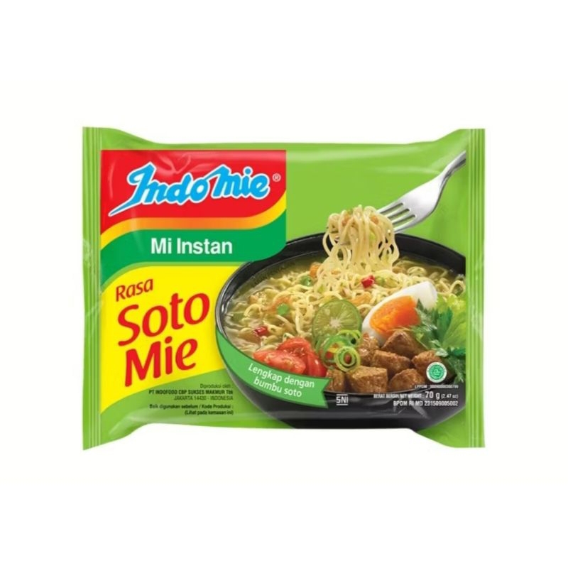 

Indomie rasa soto mie eceran /satuan