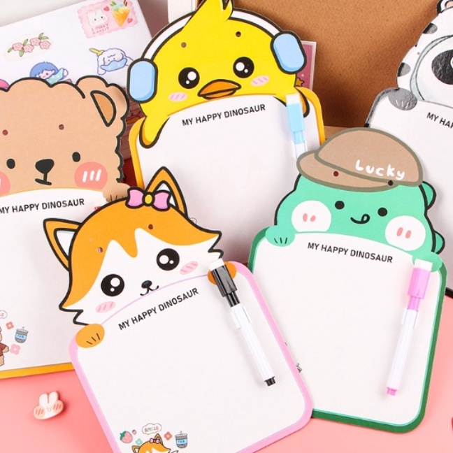 

Penawaran Terbatas Ikiloshop Papan Tulis Mini Karakter Lucu Cute Free Spidol Bisa Dihapus Tali Gantung A35